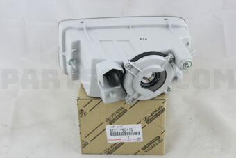 Toyota 8121160113 LAMP UNIT, FOG LAMP, RH