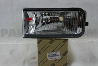 Toyota 8121160221 LAMP UNIT, FOG LAMP, RH