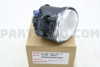 Toyota 8122006071 LAMP ASSY, FOG, LH