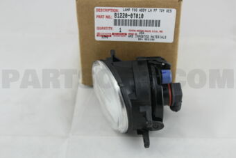 Toyota 812200T010 LAMP ASSY, FOG, LH