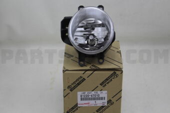 Toyota 8122047010 LAMP ASSY, FOG, LH