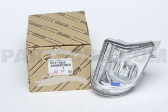 Toyota 8122153281 LAMP UNIT, FOG LAMP, LH
