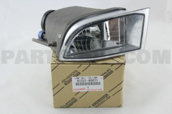 Toyota 8122160071 LAMP UNIT, FOG LAMP, LH