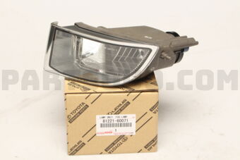 Toyota 8122160071 LAMP UNIT, FOG LAMP, LH