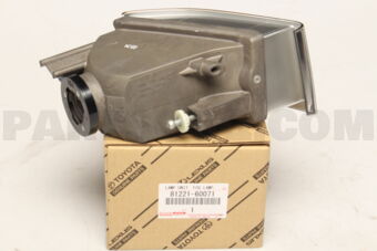 Toyota 8122160071 LAMP UNIT, FOG LAMP, LH