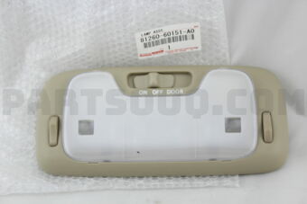 Toyota 8126060151A0 LAMP ASSY, MAP, NO.2
