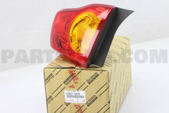 Toyota 8155112A10 LENS & BODY, REAR COMBINATION LAMP, RH