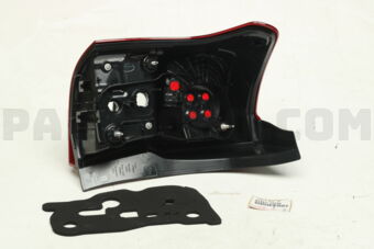 Toyota 8155113730 LENS & BODY, REAR COMBINATION LAMP, RH