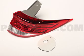 Toyota 8155128503 LENS, REAR COMBINATION LAMP, RH