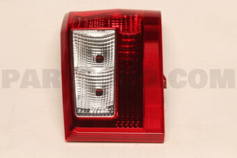 Toyota 8155136540 LENS & BODY RR