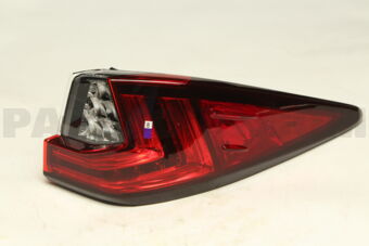 Toyota 8155148370 LENS & BODY RR