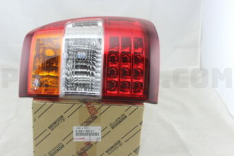Toyota 8155160751 LENS & BODY, REAR COMBINATION LAMP, RH
