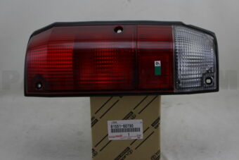 Toyota 8155160790 LENS, REAR COMBINATION LAMP, RH
