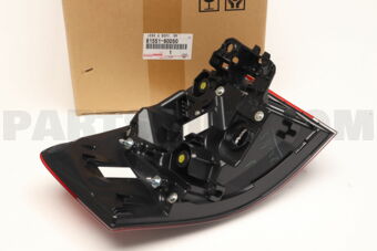 Toyota 8155160D50 LENS & BODY RR
