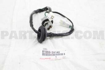 Toyota 8155524140 SOCKET & WIRE SUB-ASSY, REAR COMBINATION LAMP, RH/LH