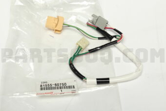 Toyota 8155560750 SOCKET & WIRE SUB-ASSY, REAR COMBINATION LAMP, RH/LH