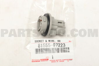 Toyota 8155597223 SOCKET, FRONT TURN SIGNAL LAMP