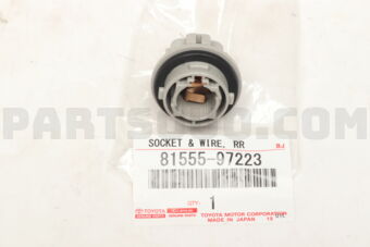 Toyota 8155597223 SOCKET, FRONT TURN SIGNAL LAMP