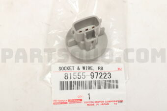 Toyota 8155597223 SOCKET, FRONT TURN SIGNAL LAMP