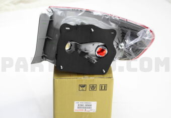 Toyota 8156102650 LENS & BODY, REAR COMBINATION LAMP, LH