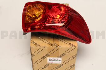Toyota 8156112A10 LENS & BODY, REAR COMBINATION LAMP, LH