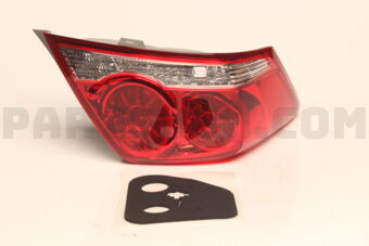Toyota 8156120A50 LENS & BODY, REAR COMBINATION LAMP, LH