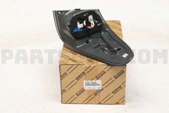 Toyota 8156148250 LENS & BODY, REAR COMBINATION LAMP, LH