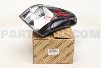 Toyota 8156148250 LENS & BODY, REAR COMBINATION LAMP, LH