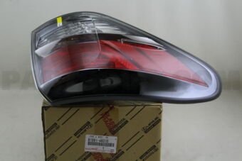 Toyota 8156148310 LENS & BODY, REAR COMBINATION LAMP, LH