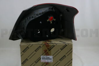 Toyota 8156152560 LENS & BODY, REAR COMBINATION LAMP, LH