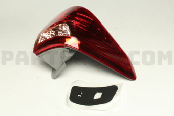 Toyota 8156158061 LENS & BODY, REAR COMBINATION LAMP, LH