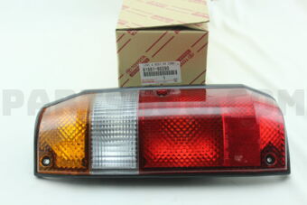 Toyota 8156160290 LENS, REAR COMBINATION LAMP, LH
