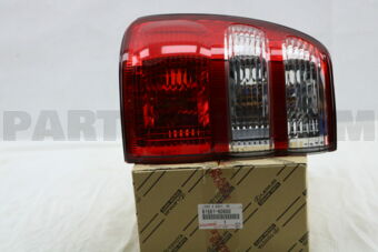 Toyota 8156160600 LENS & BODY, REAR COMBINATION LAMP, LH
