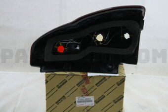 Toyota 8156160621 LENS & BODY, REAR COMBINATION LAMP, LH