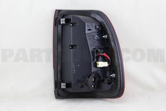 Toyota 8156160691 LENS & BODY, REAR COMBINATION LAMP, LH