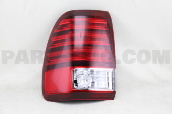 Toyota 8156160691 LENS & BODY, REAR COMBINATION LAMP, LH