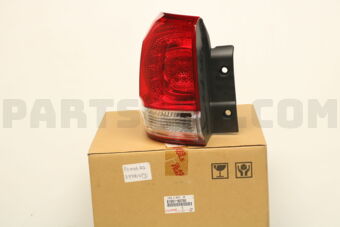 Toyota 8156160750 LENS & BODY, REAR COMBINATION LAMP, LH