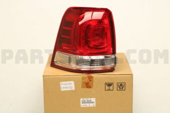 Toyota 8156160750 LENS & BODY, REAR COMBINATION LAMP, LH