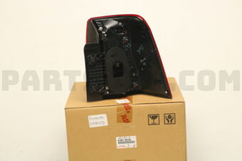 Toyota 8156160750 LENS & BODY, REAR COMBINATION LAMP, LH