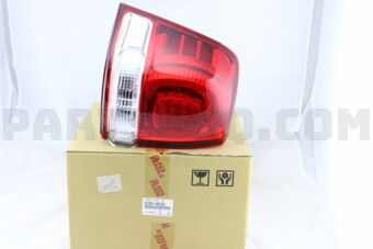 Toyota 8156160750 LENS & BODY, REAR COMBINATION LAMP, LH