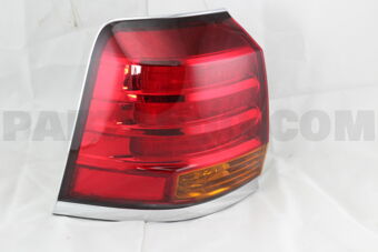 Toyota 8156160770 LENS & BODY, REAR COMBINATION LAMP, LH