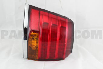 Toyota 8156160770 LENS & BODY, REAR COMBINATION LAMP, LH