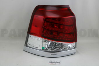 Toyota 8156160A50 LENS & BODY, REAR COMBINATION LAMP, LH
