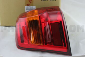 Toyota 8156160A60 LENS & BODY, REAR COMBINATION LAMP, LH