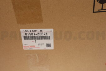 Toyota 8156160B21 LENS & BODY RR