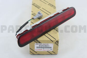 Toyota 815700K011 LAMP ASSY, CENTER STOP