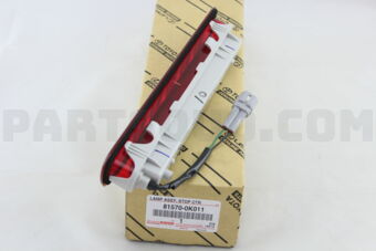 Toyota 815700K011 LAMP ASSY, CENTER STOP