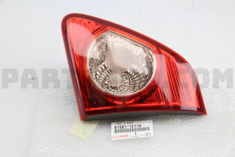 Toyota 8158112110 LENS AND BODY, REAR LAMP, RH