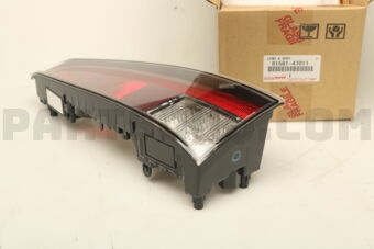Toyota 8158147011 LENS & BODY, RR