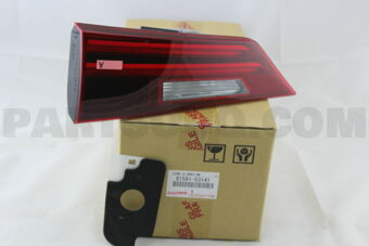 Toyota 8158153141 LENS AND BODY, REAR LAMP, RH